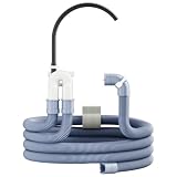5215ER2002G Washer Drain Hose Assembly Replacement for L-G & Ken-more Front Load Washing Machine, Flexible Drain Pump Hose, Exact Fit Washer Drain Tube