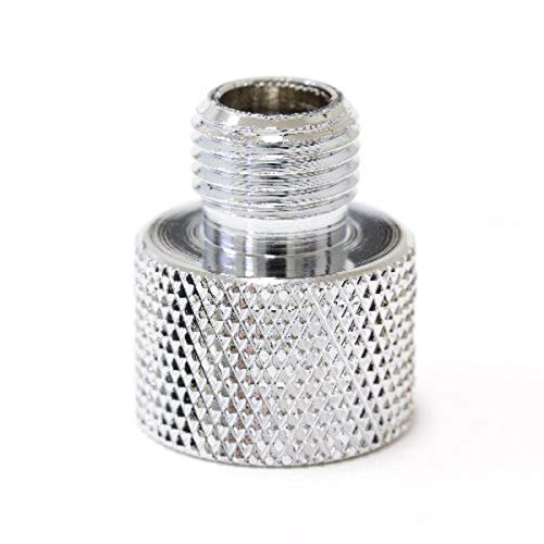 Grex AD12 Adapter, 1/8-Inch Male End to 1/4-Inch Female End, Silver