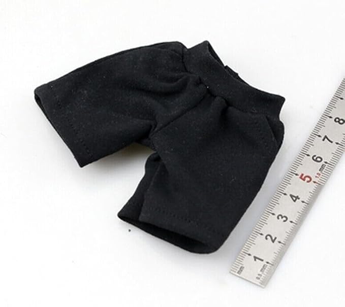 ximitoy 1/6 Scale Trendy Soldier Accessories Sports Shorts Model for 12" Figure (Black)