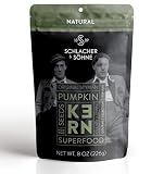 Schlacher & Söhne Styrian Pumpkin Seeds, 100% Pure & Natural, Premium Quality Pepitas, Healthy Snacks, Raw, Fresh Superfood, Unsalted, Full of Proteins, Made in Austria (Natural Seeds, 8 Ounce)