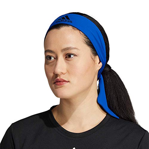 Adidas Alphaskin Tie Headband, Collegiate Royal Blue/Black, One Size #TOP6