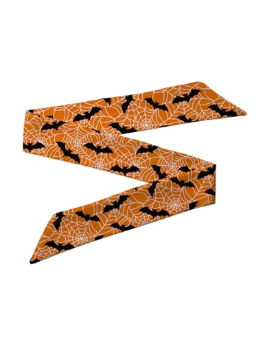 BBTDIN Halloween Handbag Scarf Halloween Neckerchief Halloween Purse Handle Scarves Halloween Neck Tie Scarf NSF03