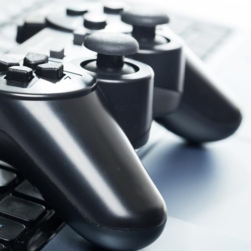 Retoo PS3-Controller für PC und PS3 Kabelgebundenes Gamepad mit Dual-Vibration