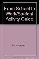 From School to Work/Student Activity Guide 0870068288 Book Cover