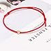 REDYY Fashion Kabbalah Heart Charm Bracelet Handmade Weave Red String Heart Bracelet Adjustable Good Luck Bracelet for Teens String Bracelet