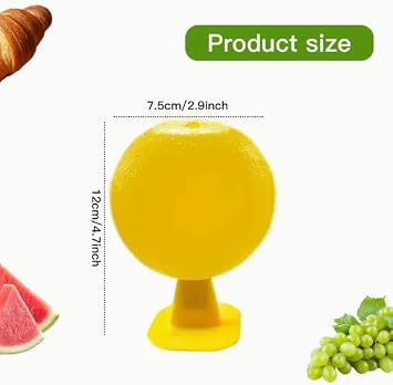 3 Pack Fly Sticky Traps Indoor - Fruit Fly Sticky Insect Balls