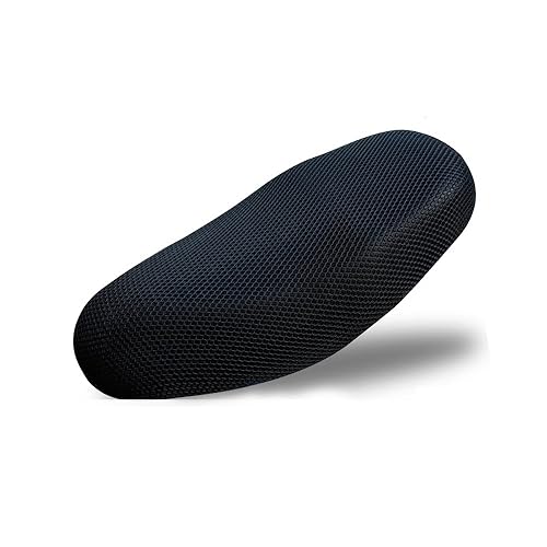 Protection solaire selle moto et couvre selle en tissu nid d'abeille