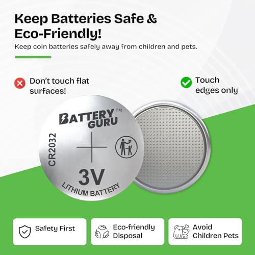 Baterías de repuesto CR2032 para AirTag y más, pack de 2 miniatura 4