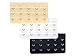 3pcs Women's Bra Extender Strap 5 Hook 3/4in Plus Size Bra Extension Band