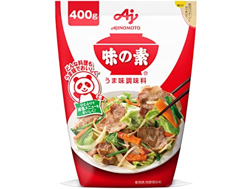 Ajinomoto 味の素 400g×2袋 調味料 うま味調味料の商品画像（Amazon）
