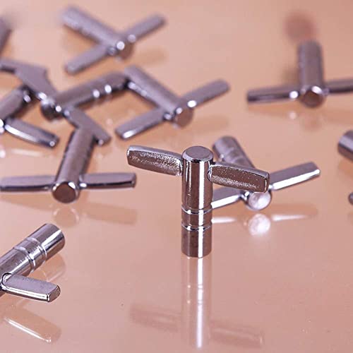 1Pc Drum Tuning Key Adjustment Wrench Silver Metal Drum Key Tool Accessories Percussion Tuning N5M8 #TOP2