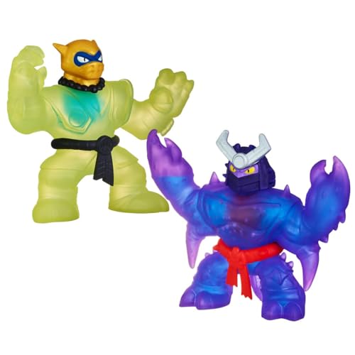 Heroes of Goo Jit Zu Goo Shifters Liquid Gold Pantaro VS Shadow Orb Scorpius Versus Pack, Two Stretchy, Squishy Goo Filled Toys with a Unique Goo Transformation., Multicolor - Thumbnail 2