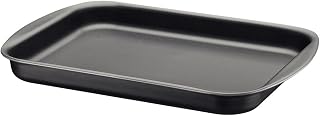 Tramontina 20053/028 TRAMONTINA Grill Pan, Brazil, 11.0 x 8.7 inches (28 x 22 cm), Shallow Type, Aluminum, Non-Stick (Fluorine Coated), Dishwasher Safe, Gas & Direct Fire, Lightweight, High Heat Conduction, Non-Stick, Made in Brazil