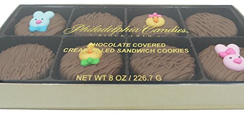 Philadelphia Candies Milk Chocolate Covered OREO Cookies, Easter Faces Assortment Net Wt 8 oz - Thumbnail 3