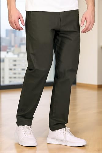 Image of RynoGear Linen Cotton Blend Casual Pants for Men || Trousers for Man || Pants for Man
