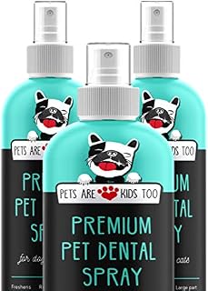 Pets Are Kids Too Premium Pet Dental Spray (Large - 8oz): Eliminate Bad