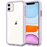 JETech Coque pour iPhone 11 (2019) 6,1', Shock-Absorption et Anti-Rayures, Housse Transparente Antichoc (Violet)