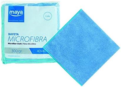 Maya Professional Tools 07019-V Microfibre Cloth, 10.58 oz, 300 g (Pack of 5)