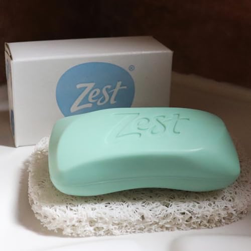 Image of Zest Bar Soap - Enriched with Vitamin E - Moisturizing Body Soap - Gentle Soap - Paraben-Free Soap Bar - Suitable for All Skin Types - Aqua - 16 Pc