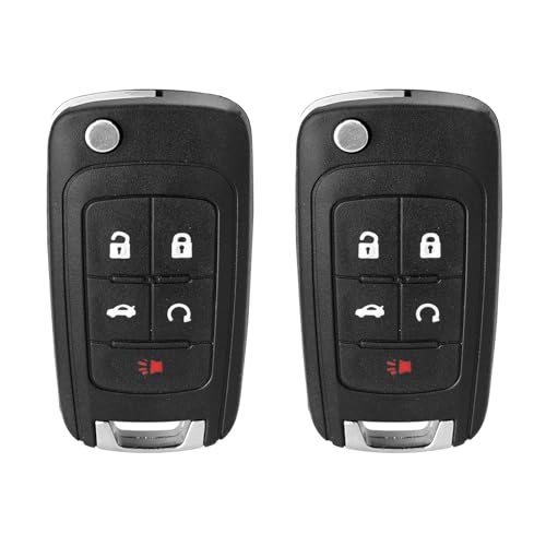 Clef OHT01060512 boîtier robuste 5 boutons pour Chevrolet