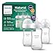 Philips Avent Natural Glass Baby Bottles with Natural Response Nipples (Medium Flow, Flow 3), 8oz, 3-pack, SCY913/03