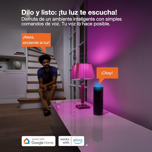 Lámpara Smart+ RGBW de 9W: iluminación LEDvance regulable B22D para tu hogar 3