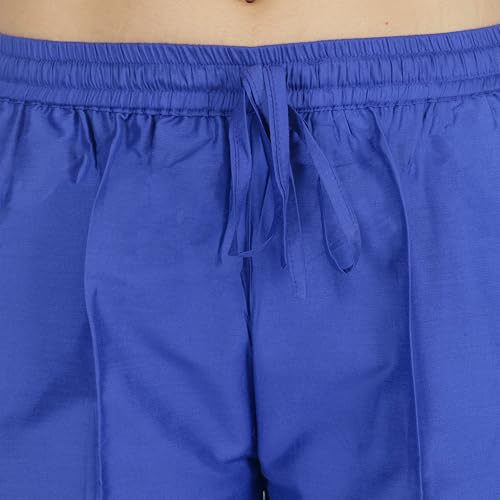 Image of Trouser Pants for Women,Stylish Trousers for Woman for Kurti Relaxed & Regular Straight fit Palazzo,Ethnic Bottom Formal Pants for Women Office wear Casual & Daily Use