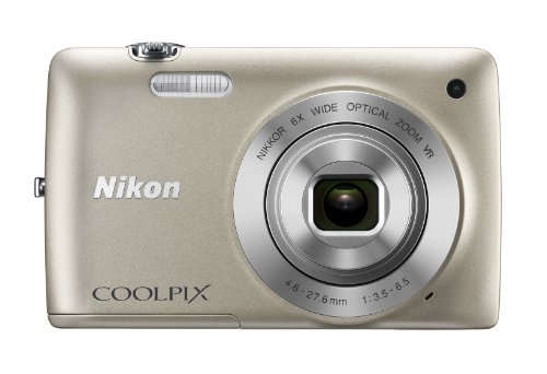 Nikon Coolpix S4300 16 Mp Digital Camera With 6X Zoom Nikkor Glass Lens And 3-Inch Touchscreen Lcd (Silver) #TOP5