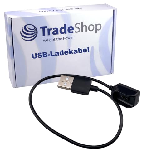 Trade-Shop Cable de carga/cargador/fuente de alimentación compatible con auriculares Bluetooth Plantronics Voyager Legend