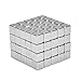 eLander 100 Stück Magnete Würfel für Glasmagnetplatten, Magnettafeln, Whiteboards, Kühlschränke 5mm