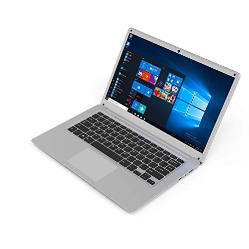 Ordenador Portátil 14 Pulgadas -Winnovo K146 PC Portátil Intel Celeron Quad-Core 1920x1080 FHD IPS Pantalla 4GB RAM 64GB ROM Windows 10 (Plata)