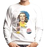 retro pepsi logos Mercancía oficial Pepsi Cola Retro Bottle Girl Men\'s Sweatshirt