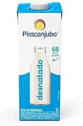 Piracanjuba - Leite Desnatado, 1L