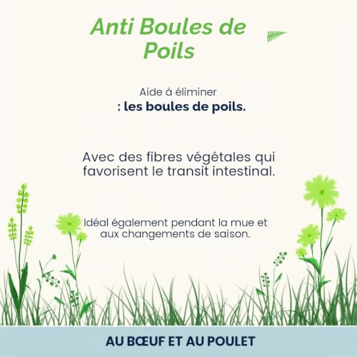 Almo Nature Functional - Anti Hairball - Nourriture Humide pour Chats Adultes et Matures - au Bœuf, au Poulet - Prévient la Formation de Boules de Poils - 70g (Lot de 6) – vue 4