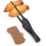 -Fleischzange, grillzange, Nicht rutschfeste hitzebeständige Servierstäbchen...