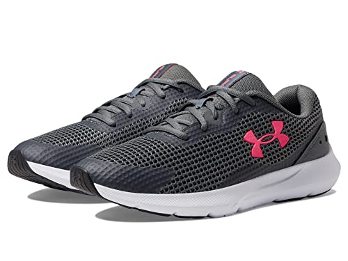 Image of Under Armour Surge 3 Sneakers for Women - Breathable Mesh Upper and Lace up Closure, Sturdy and Durable Shoes