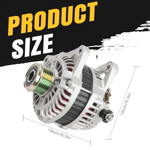 12V 110A Alternator Compatible with Nissan Altima 2013-2018 2.5L L4 Replacement for PG-11657,23100-3TA1B, 23100-3TA1A, A2TJ1881, A2TJ1891, 11657, 11657N by QBselecar - Used condition - Image 6