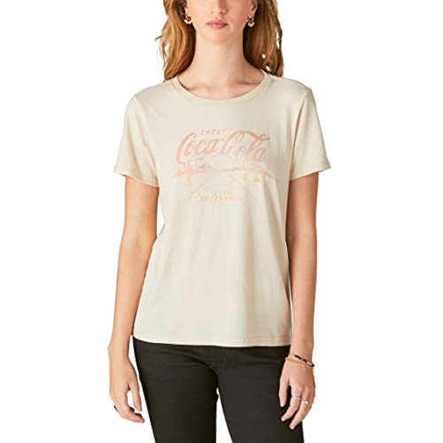 Camiseta de gola redonda clássica Coca-Cola