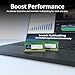Timetec Hynix IC Extreme Performance DDR4 MHz PC4- CL 1,2 V ohne Arbeitsspeicher Non-ECC Entwickelt für Hochleistungs-Spiele, kompatibel mit AMD und Intel (16 GB KIT (2 x 8 GB) Premium)