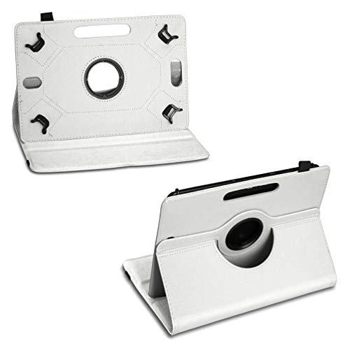 Image of TGK Rotating Cover for Samsung Galaxy Tab E (9.6 inch) SM- T560, T561, T565, T567V - White