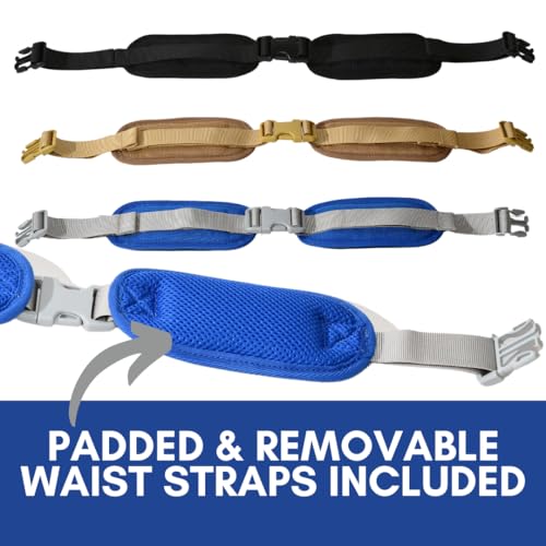 HYPERWEAR Hyper Ruck, 20L Rucking Backpack with 3 Plate & Laptop Sleeves, for Strength Training, Travel, EDC