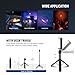 NEEWER Magnetic Handheld Light Wand with Desk Tripod, 17 Scenes, APP Control 360° Full RGB Mini LED Video Lighting Stick, 2500K-8500K Dimmable CRI97 for Photography Vlog TikTok, 2550mAh Battery, TL97C