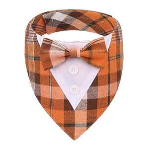 Adoggygo Jesienna Bandana Smokingowa dla Psa