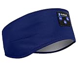  POSNIUD Auriculares para Dormir Bluetooth Deportes Diadema Deportiva Auriculares con HD Estéreo Altavoces para DeportesDormir de Lado y Relajación