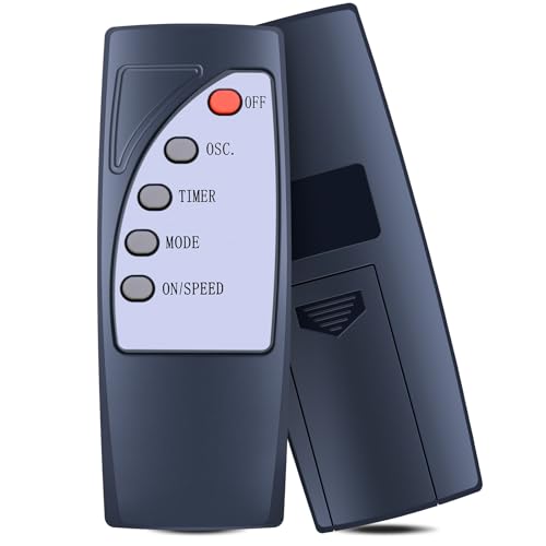RYQIF Mando a distancia de repuesto compatible con ventilador de pared Duronic FN55 WE
