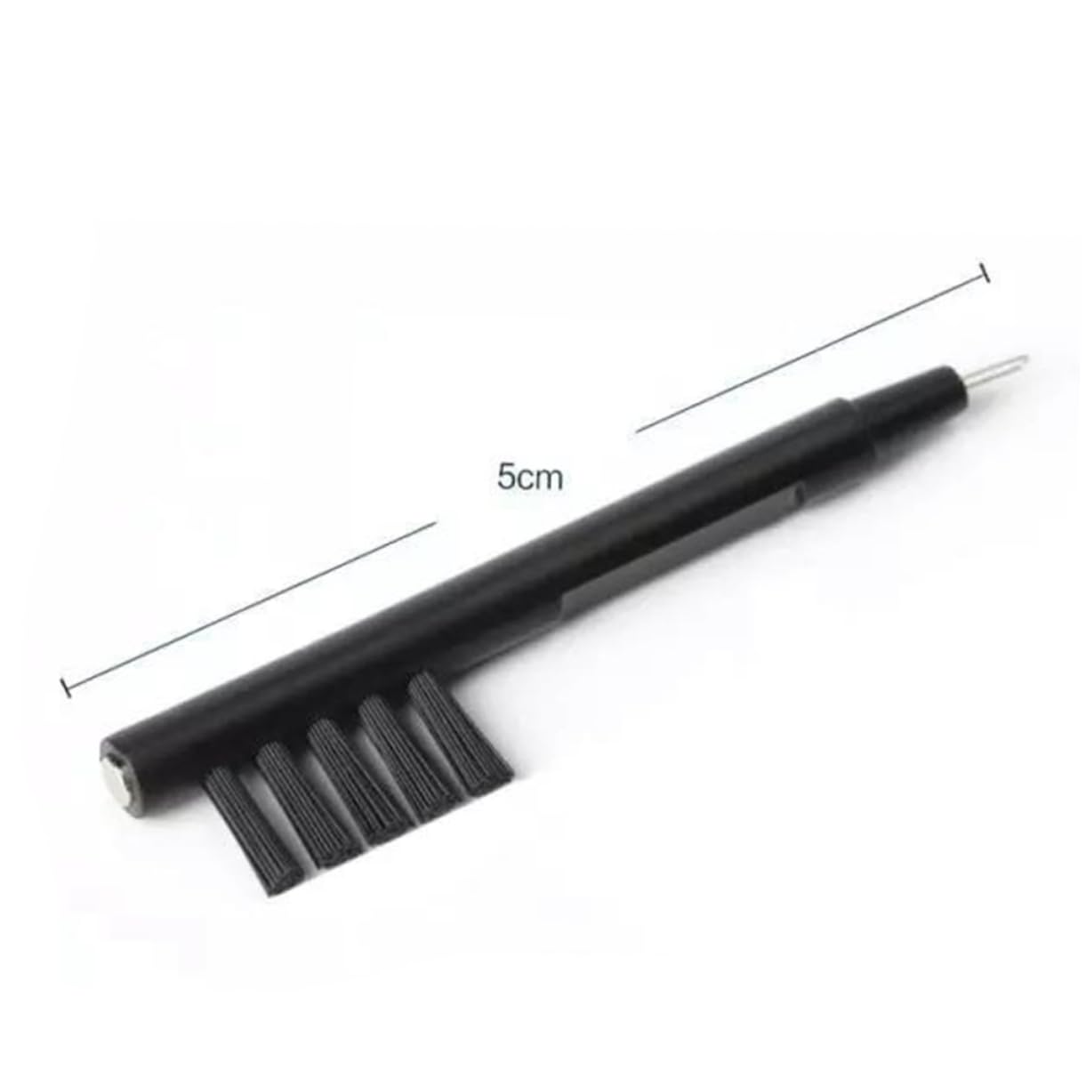 TOBBOMEY 5pcs Hearing Aid Cleaning Brush U-Shaped Brush for Earwax Removal Hearing Amplifiers