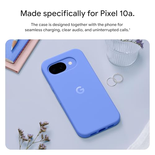 Google Pixel 10a Phone Case - Stain-Resistant Silicone Phone Case - Durable Protection, Drop Tested - OEM Case by Google - Only Compatible with Pixel 10a Phone - Fog by Google - Image 2