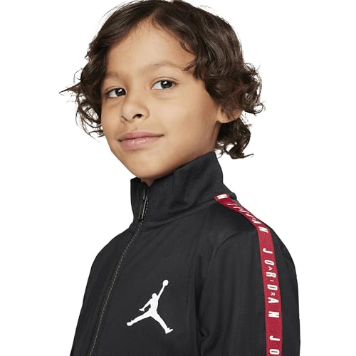 Jordan 85A449-023 dres dziecięcy trykot, czarny, rozmiar 5-6 A, różowy pryzmat