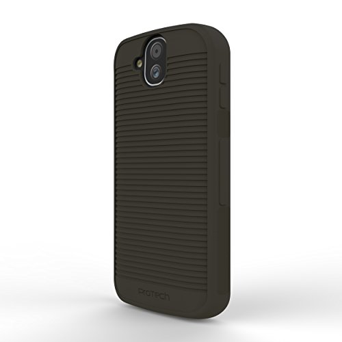 Wireless Protech Compatible With/Replacement For Durable Slim Flex Case For Kyocera Duraforce Pro, Phone Models E6810, E6820 And E6830 (Black) #TOP2