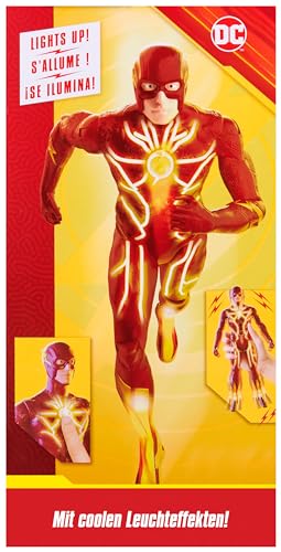 DC Comics - The Flash Speed Force Action-Figur zum Kinofilm, 30 cm, mit 15+ Licht- und Geräuscheffekten, ab 3 Jahren